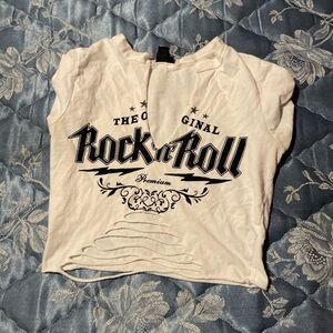 Windsor White Rock & Roll Tee